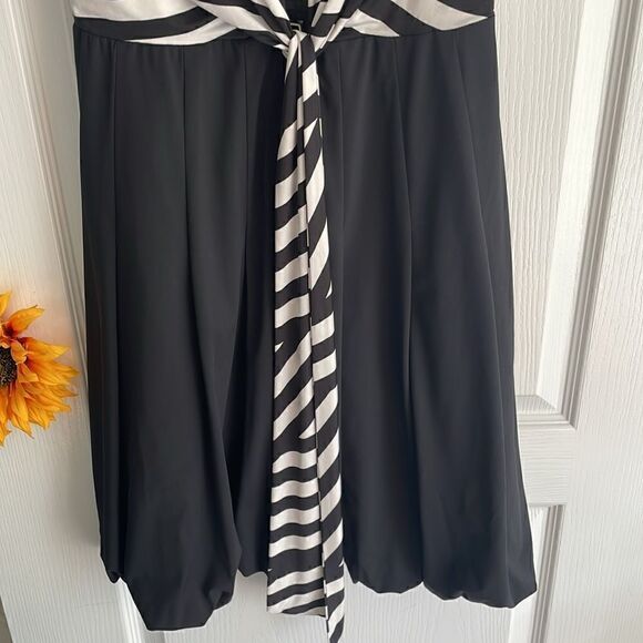 Joseph Ribkoff Striped Party/Coctail Dress - Size 8 - Picture 5 of 7